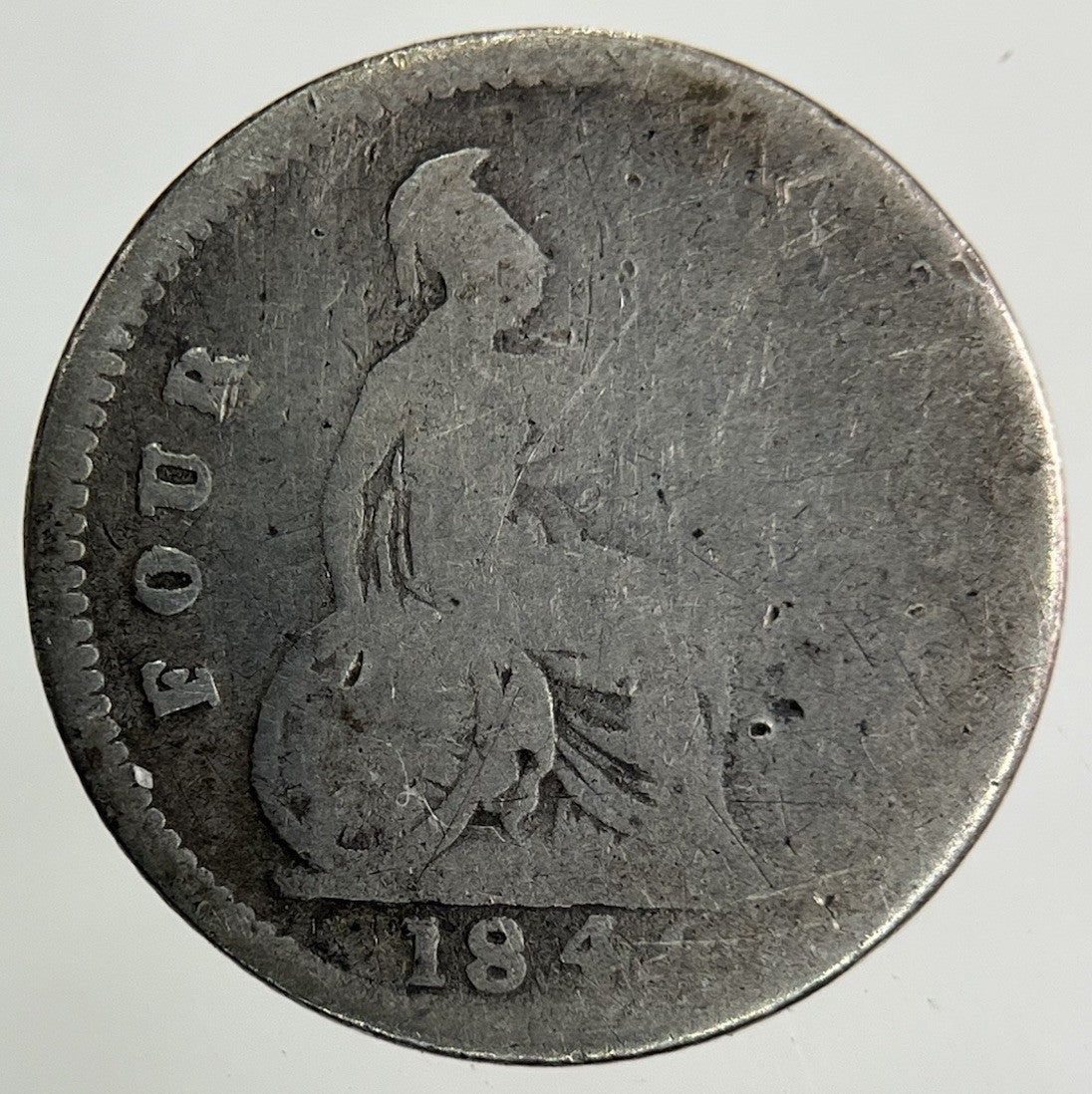 1848 Victoria Groat Four - Pence Silver Coin | Collectable Grade