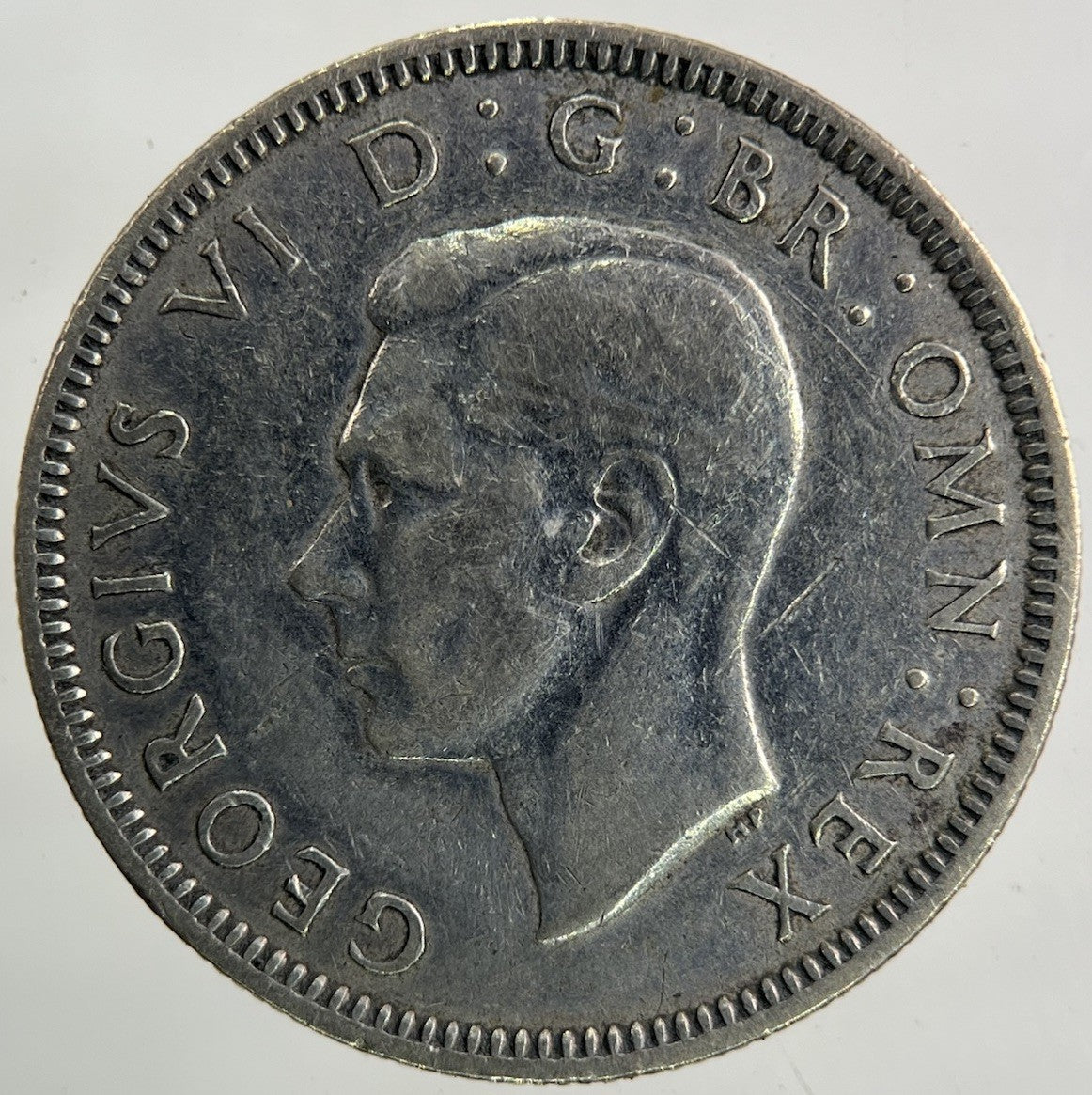 1942 George VI Shilling Silver Coin | Fine Collectable Grade