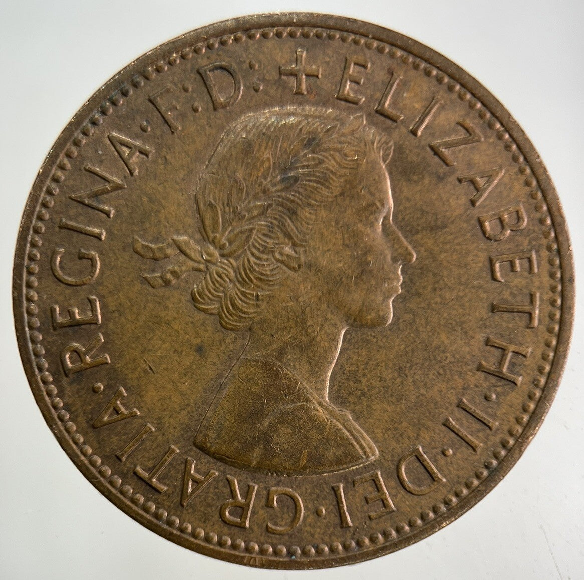 1964 Elizabeth II 2nd One Penny Coin | Fine Collectable Grade
