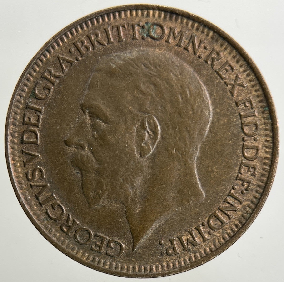 1931 George V Farthing Coin | Very High Grade