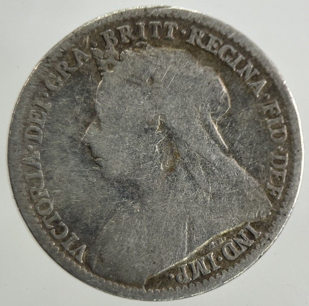 1895 Victoria Threepence Silver Coin | Collectable Grade
