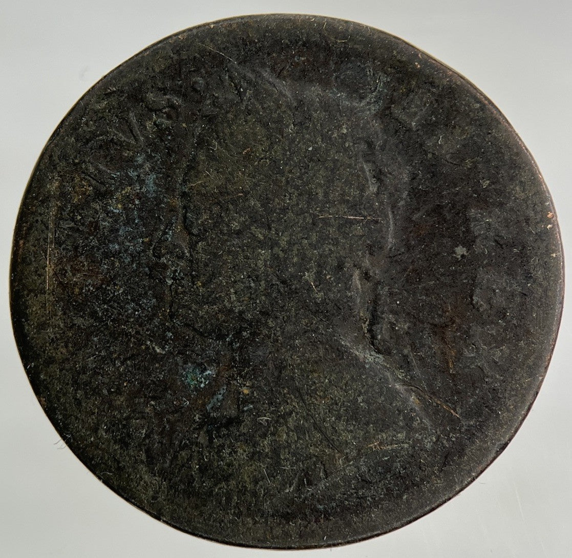 1754 George II 2nd Farthing Coin | Collectable Grade