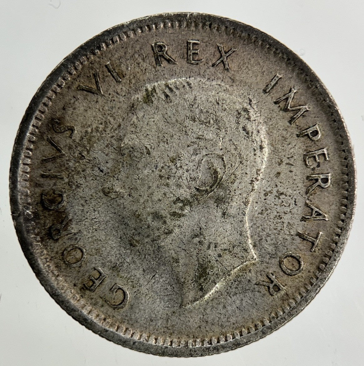 1943 South Africa Sixpence Silver Coin | Collectable Grade