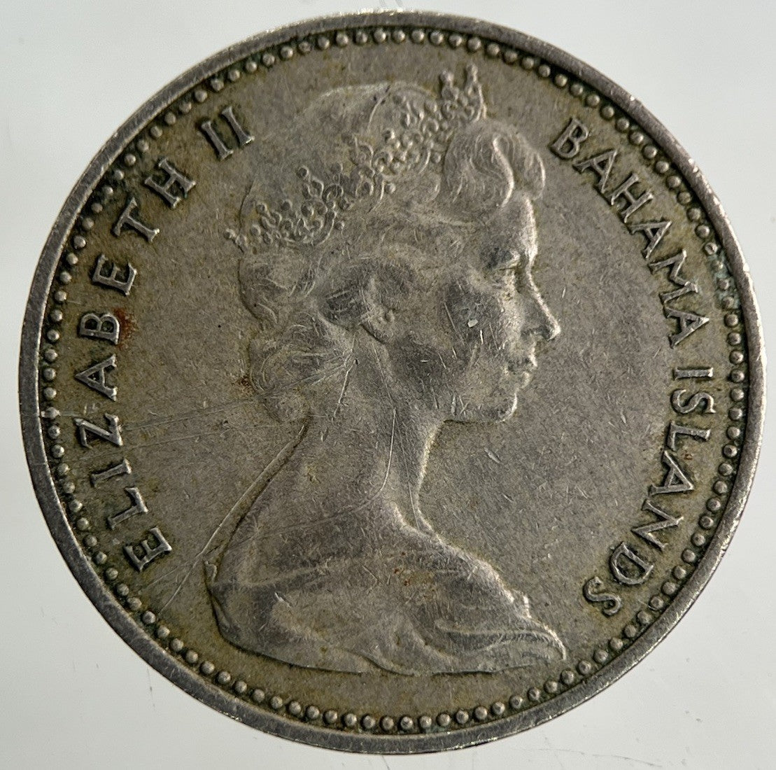 1969 Bahamas 5 Cents Coin | Fine Collectable Grade