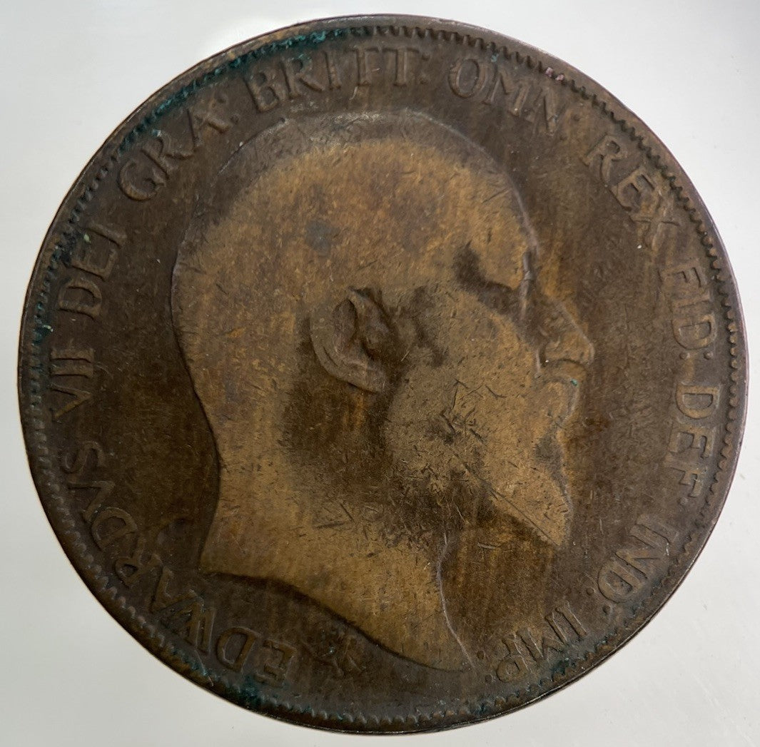 1905 Edward VII One Penny Coin | Collectable Grade