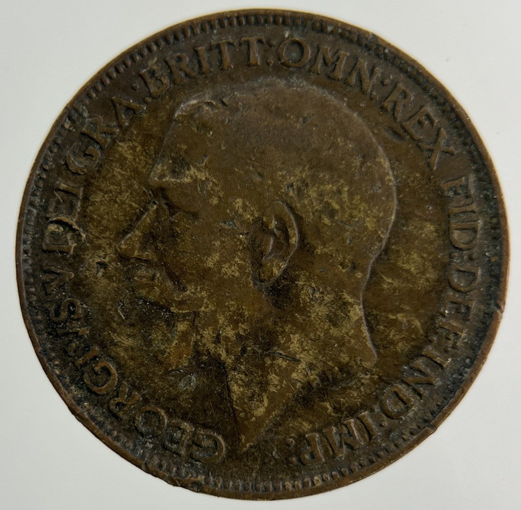 1925 George V Farthing Coin | Collectable Grade
