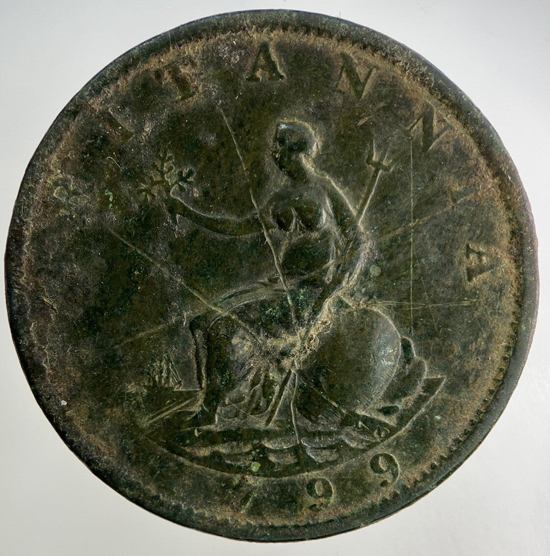 1799 George III 3rd Half - Penny Coin | Collectable Grade
