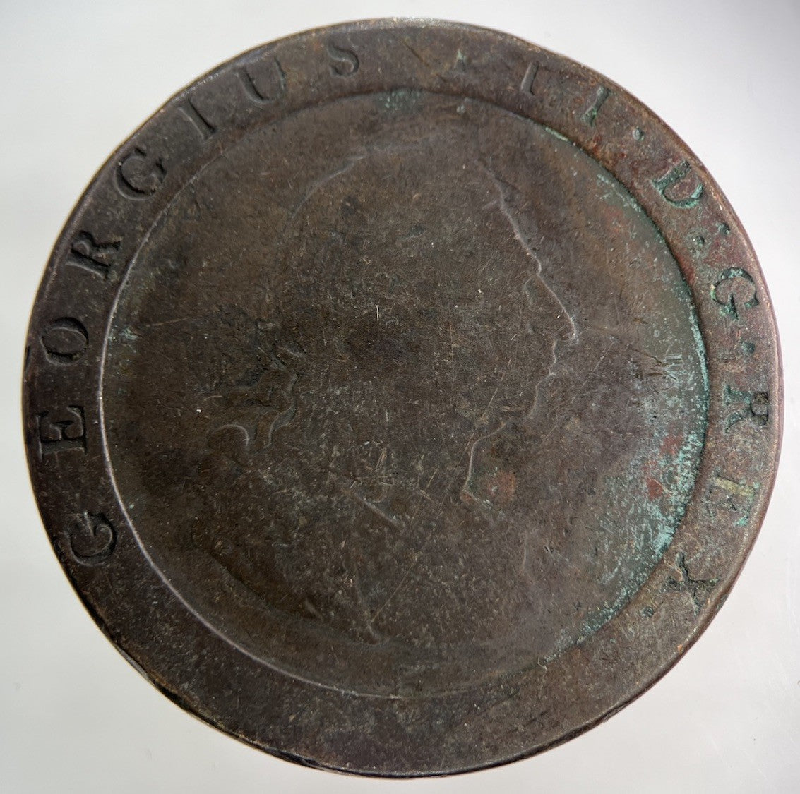 1797 George III 3rd Cartwheel One Penny Coin | Collectable Grade