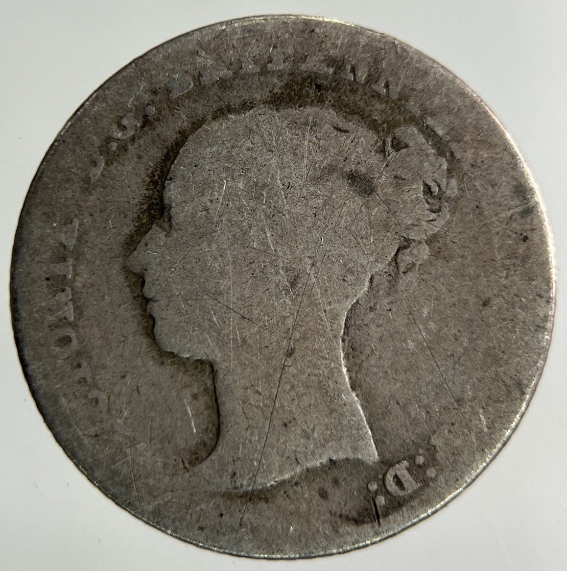 1843 Victoria Groat Four - Pence Silver Coin | Collectable Grade