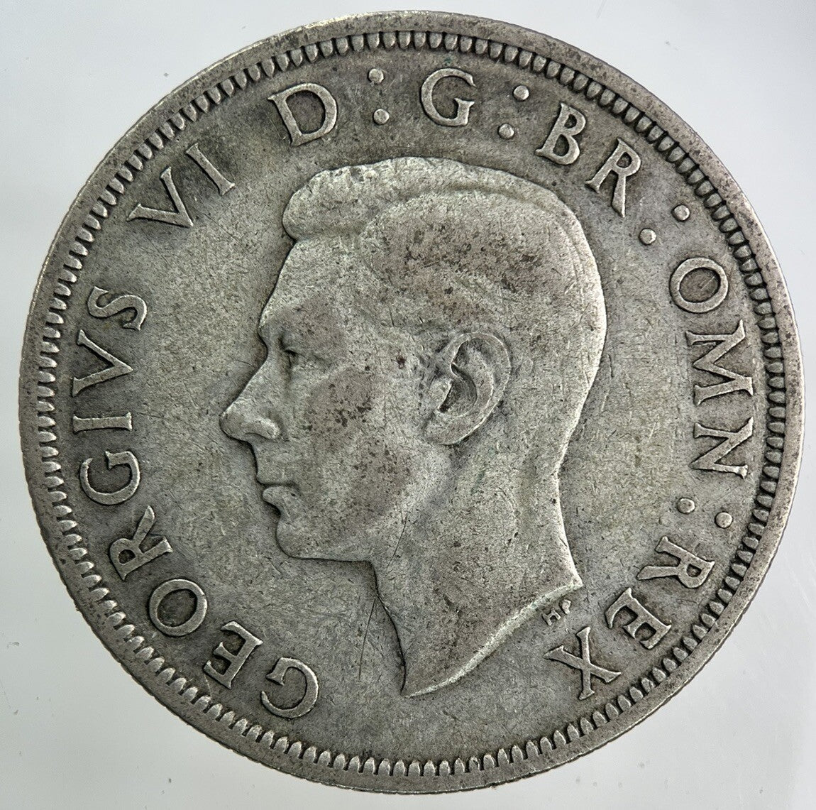 1939 George VI Half - Crown Silver Coin | Fine Collectable Grade