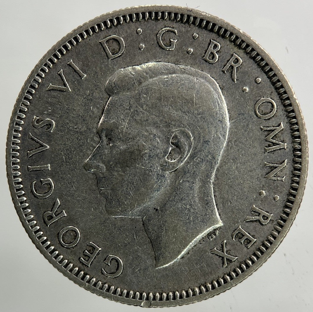 1944 George VI Shilling Silver Coin | Fine Collectable Grade