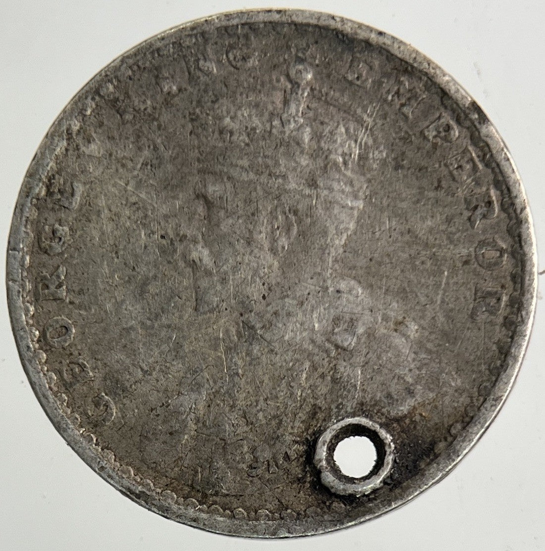 1914 India 2 Annas Silver Coin | Collectable Grade