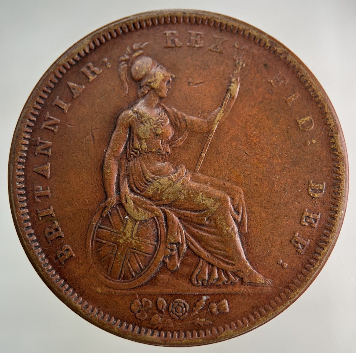 1826 George IV One Penny Coin | Very High Grade