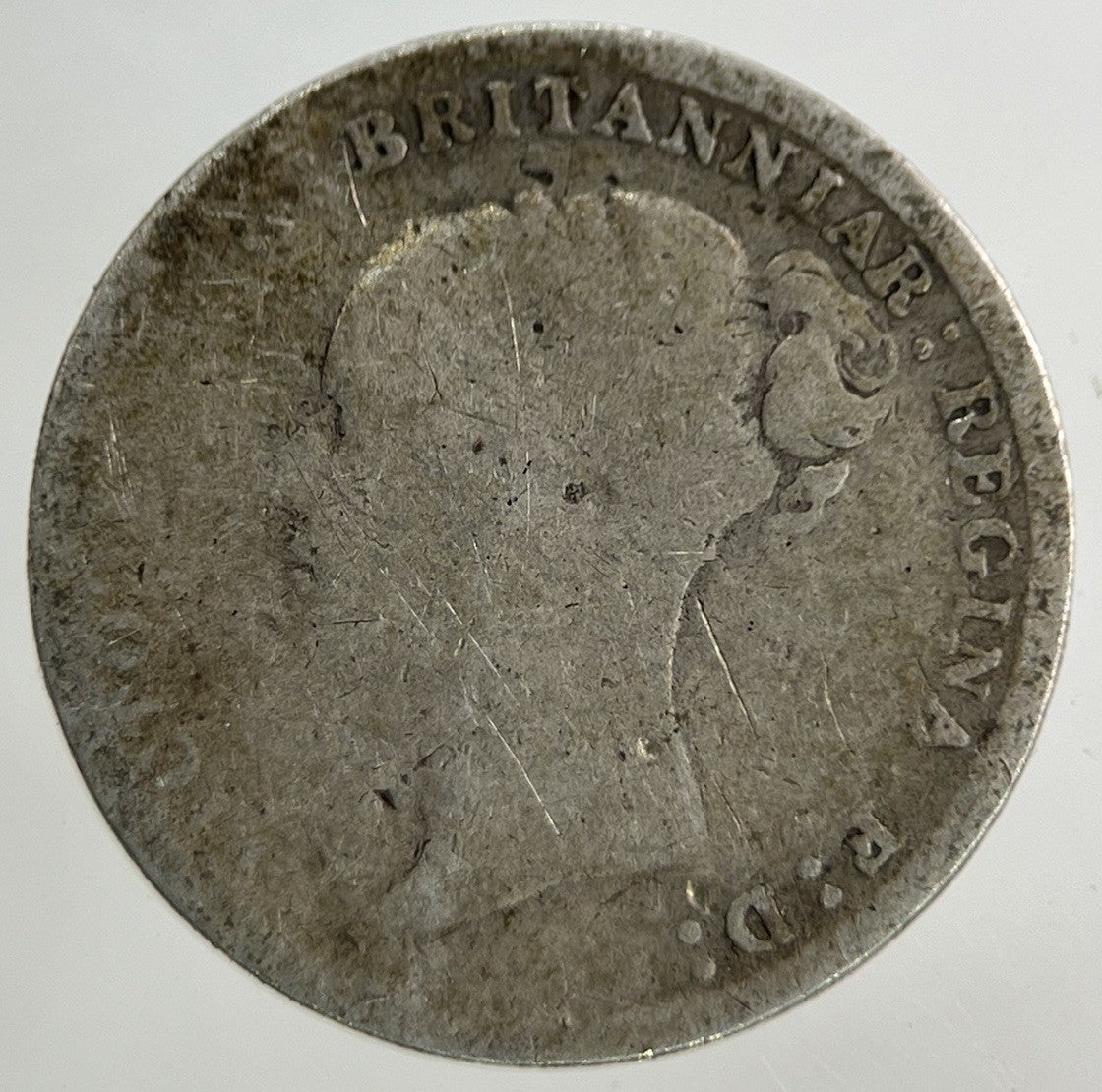 1883 Victoria Threepence Silver Coin | Fair Grade