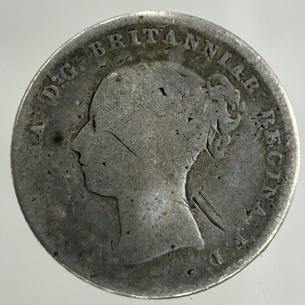 1854 Victoria Groat Four - Pence Silver Coin | Collectable Grade