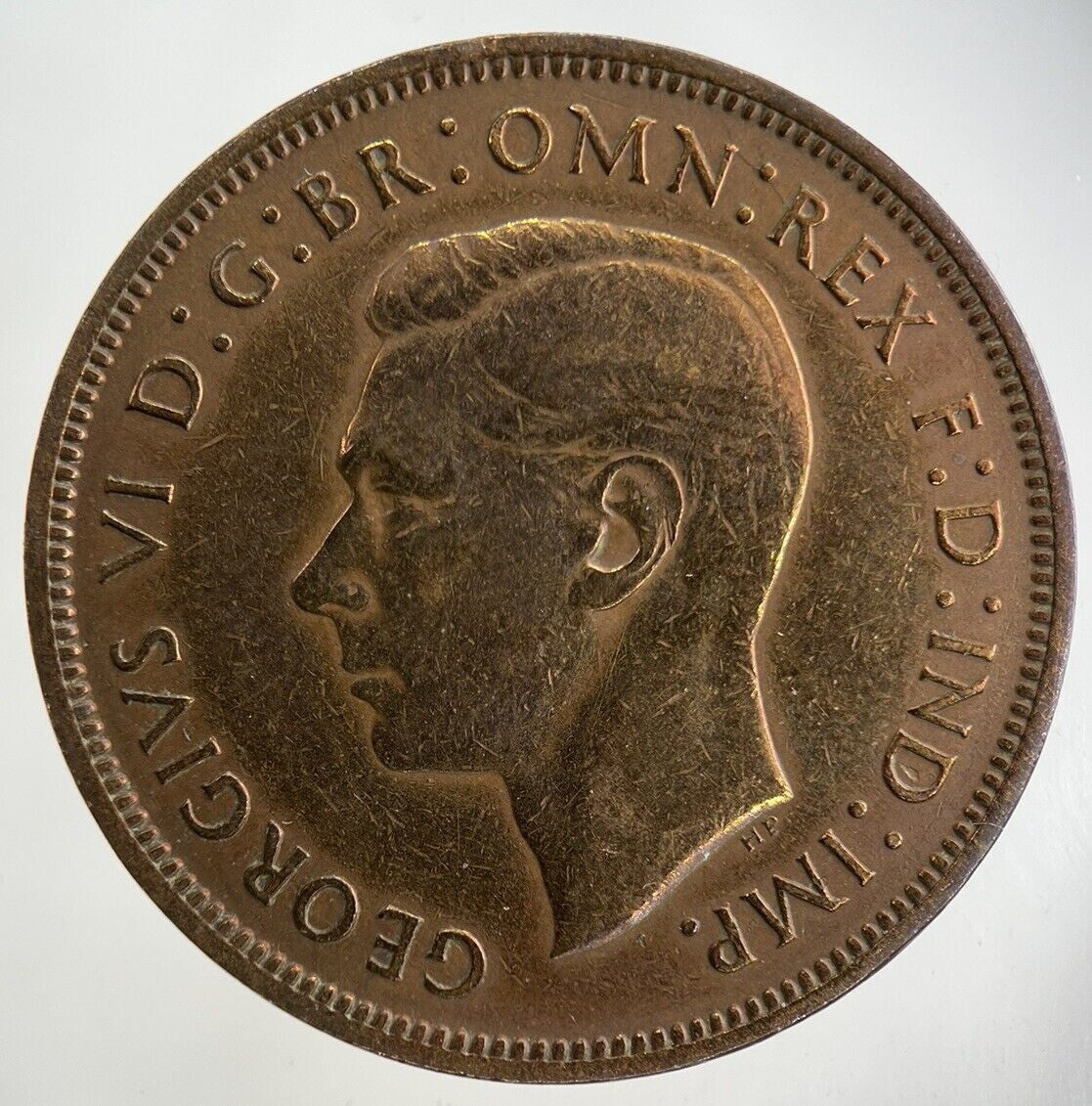 1940 George VI One Penny Coin | Fine Collectable Grade