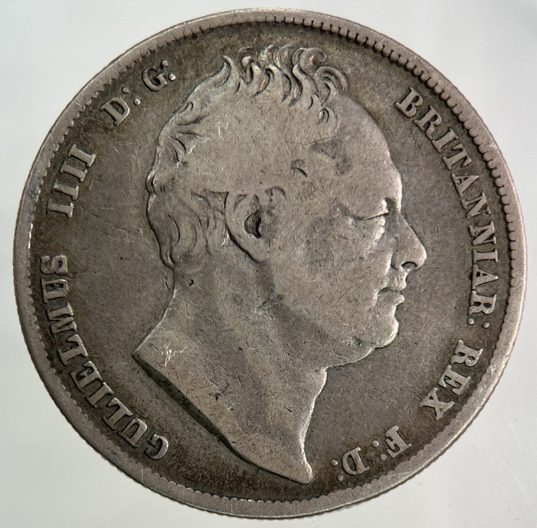 1836 William IV Half - Crown Silver Coin | Fine Collectable Grade