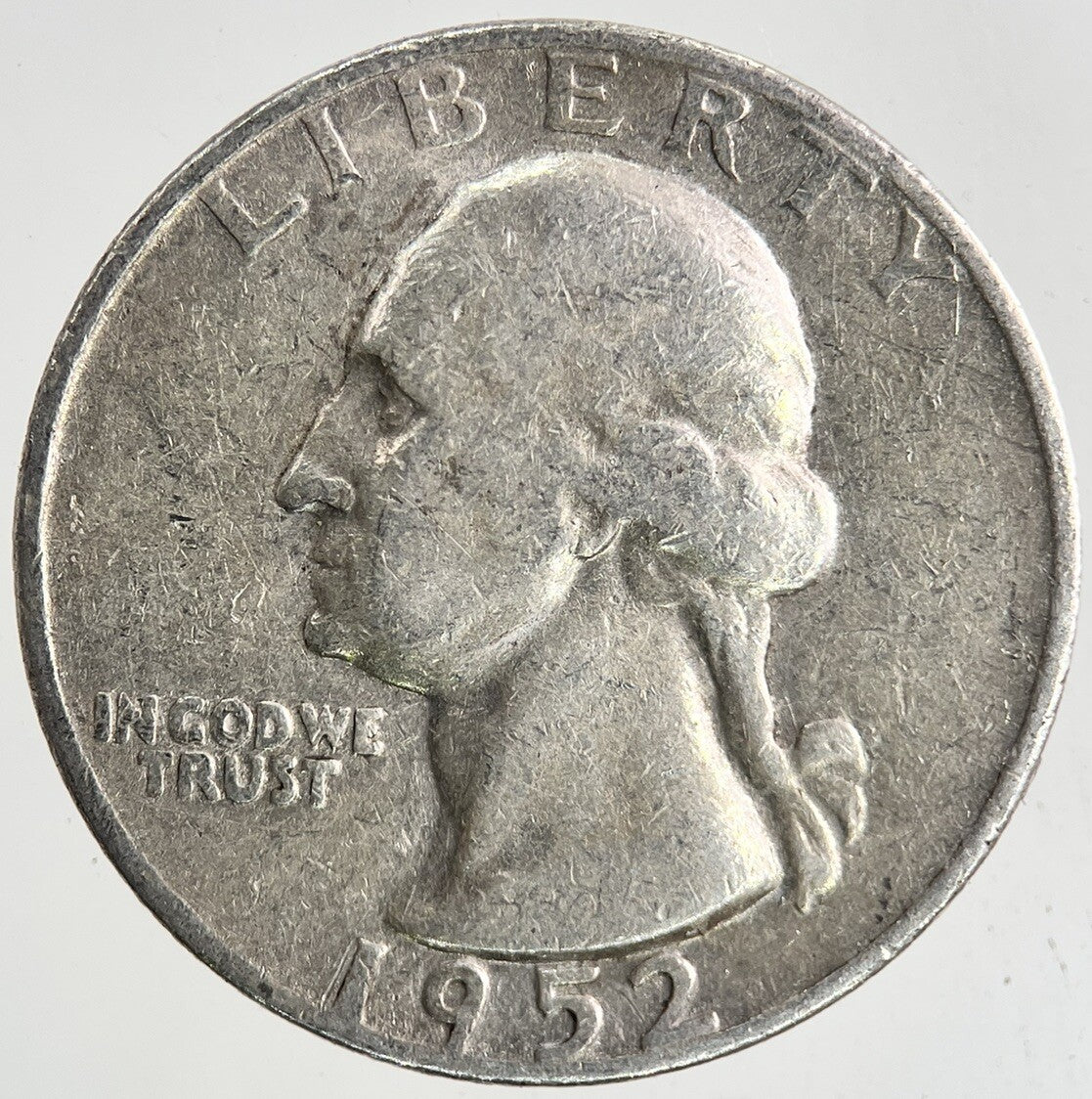 1952 - D US USA Quarter Dollar Silver Coin | Collectable Grade