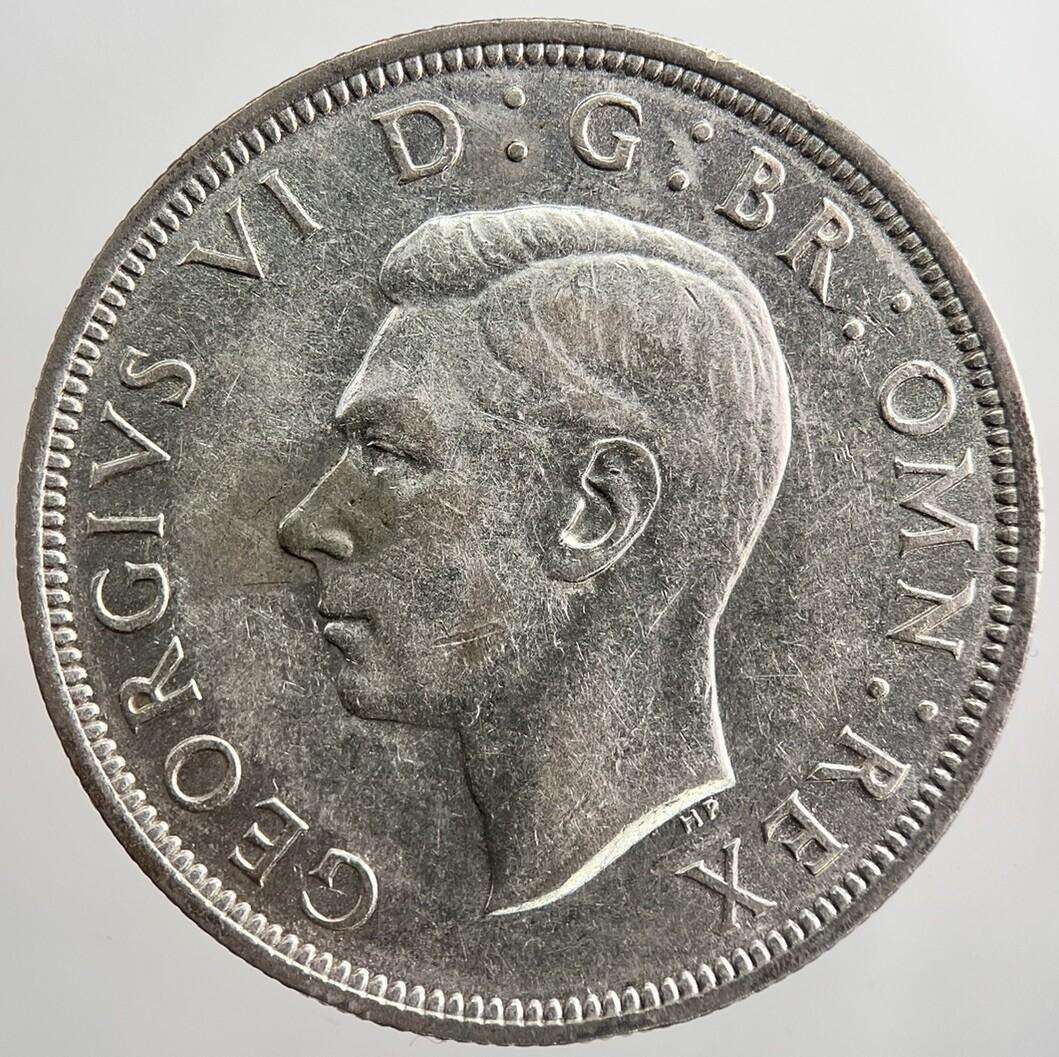 1939 George VI Half-Crown Silver Coin | Fine Collectable Grade | a524 Classic World Coins