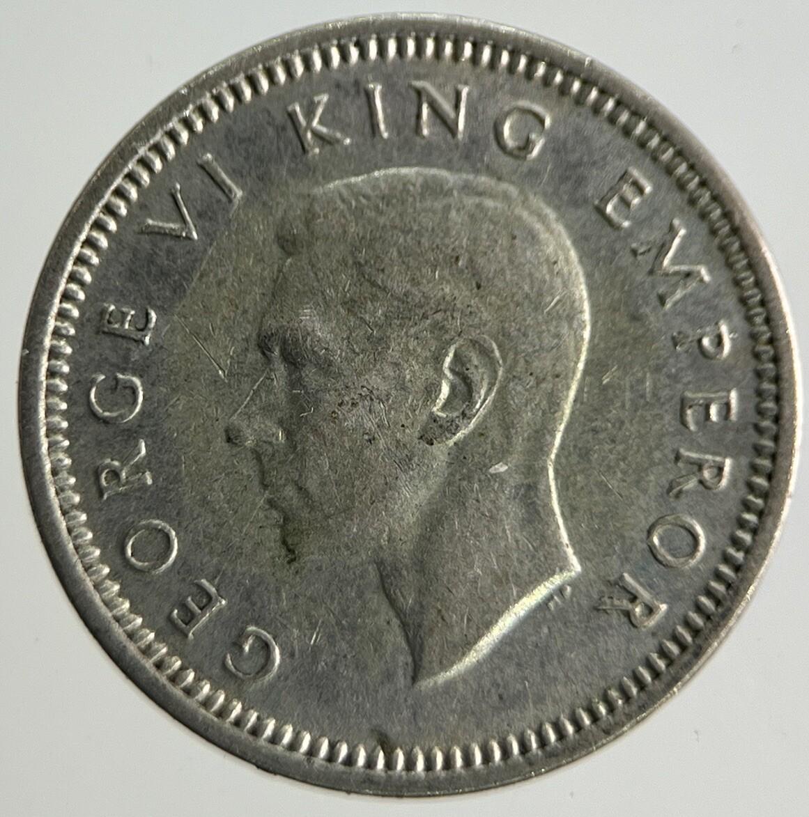 1937 New Zealand Threepence Silver Coin | Fine Collectable Grade