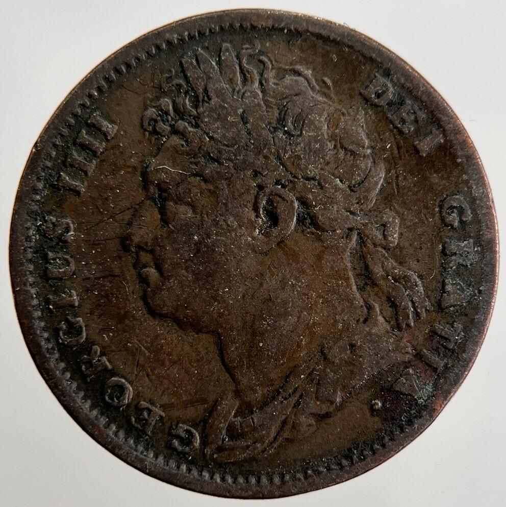1825 George IV Farthing Coin | Collectable Grade | a2431