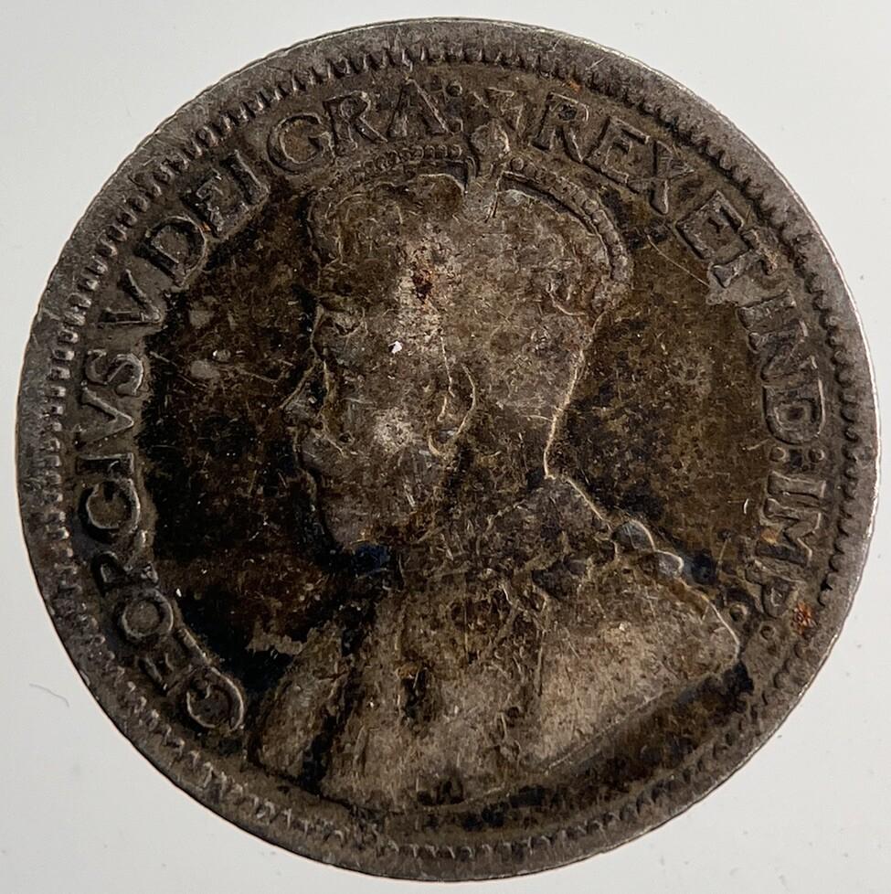 1914 Canada 10 Cents Silver Coin | Collectable Grade | a6380