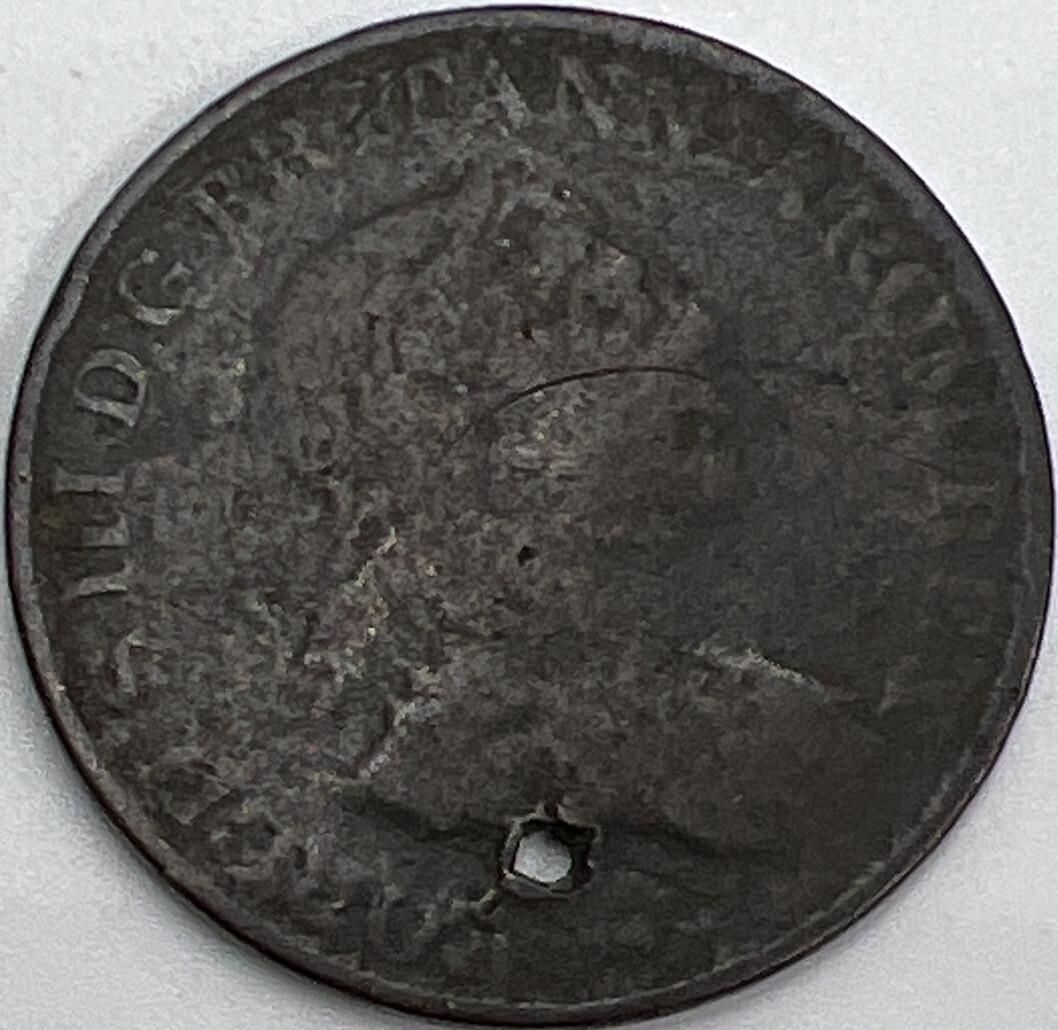 1815 Elephant 1 Stiver | Sri Lanka Coin | George III | Worn Grade | a162