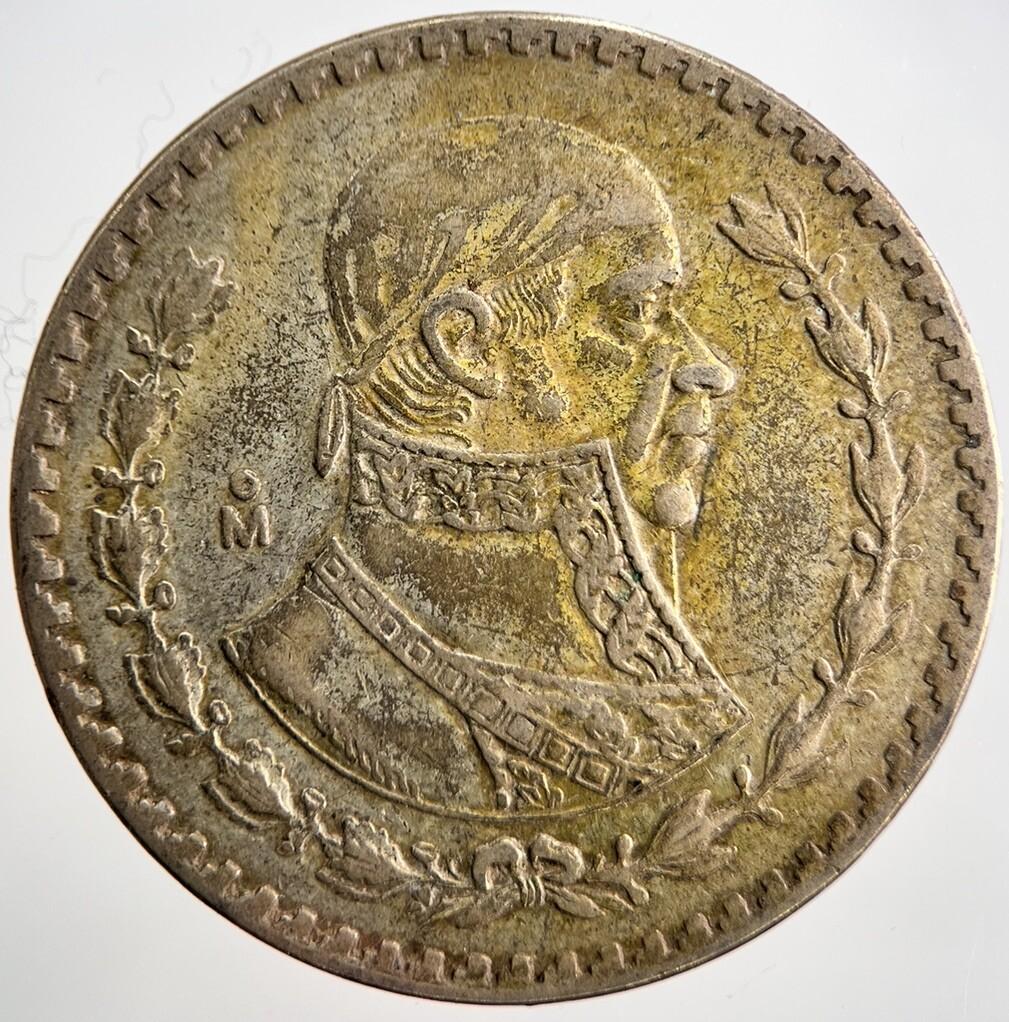 1962 Mexico Un One Peso Silver Coin | Fine Collectable Grade | a1431