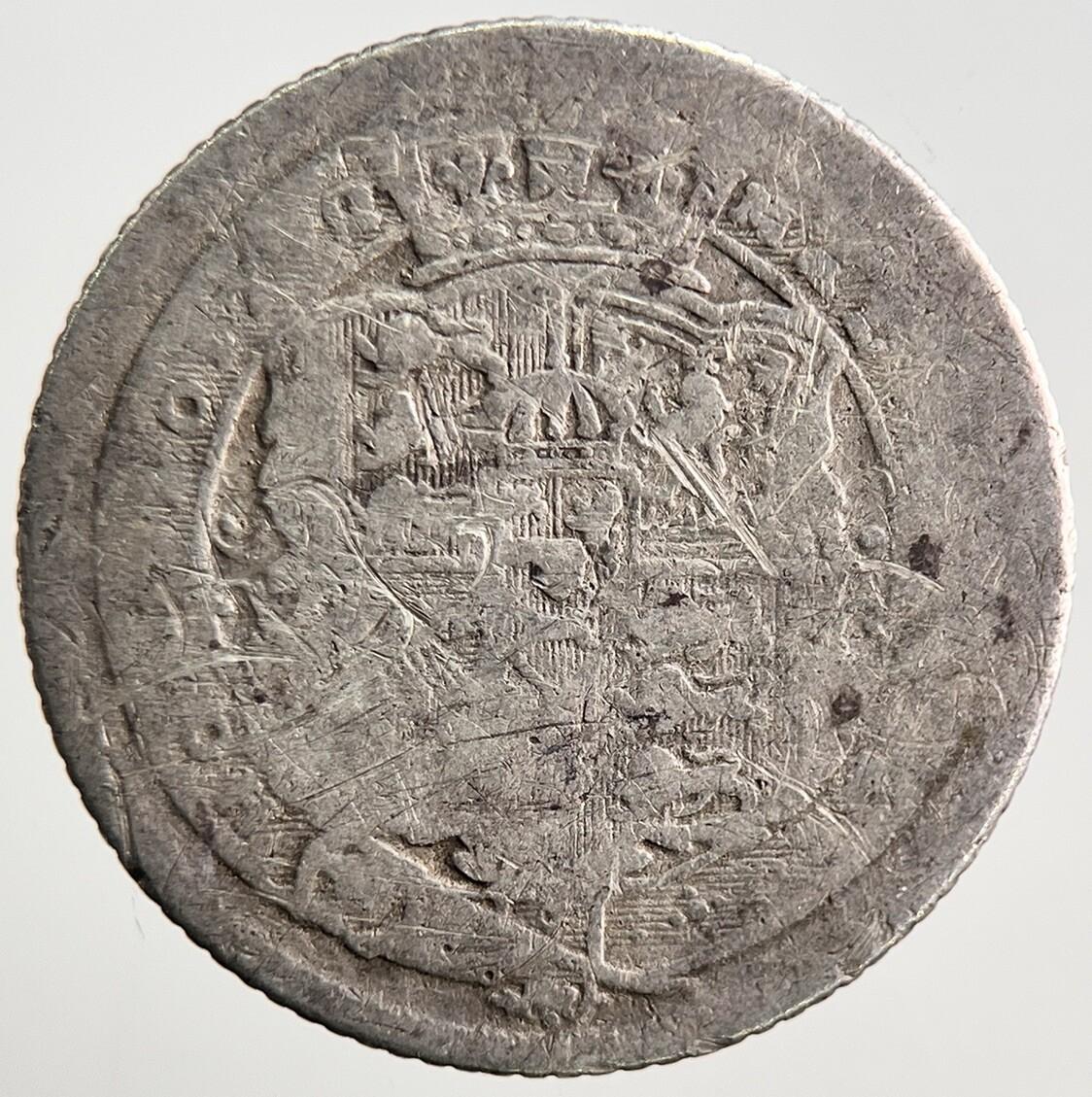 1816 George III Sixpence Silver Coin | Fair Grade | a3113