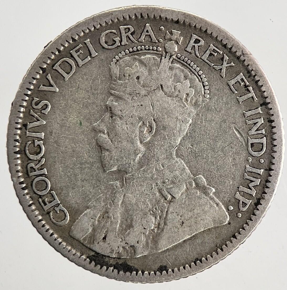 1919 Canada 10 Cents Silver Coin | Fine Collectable Grade | a9567