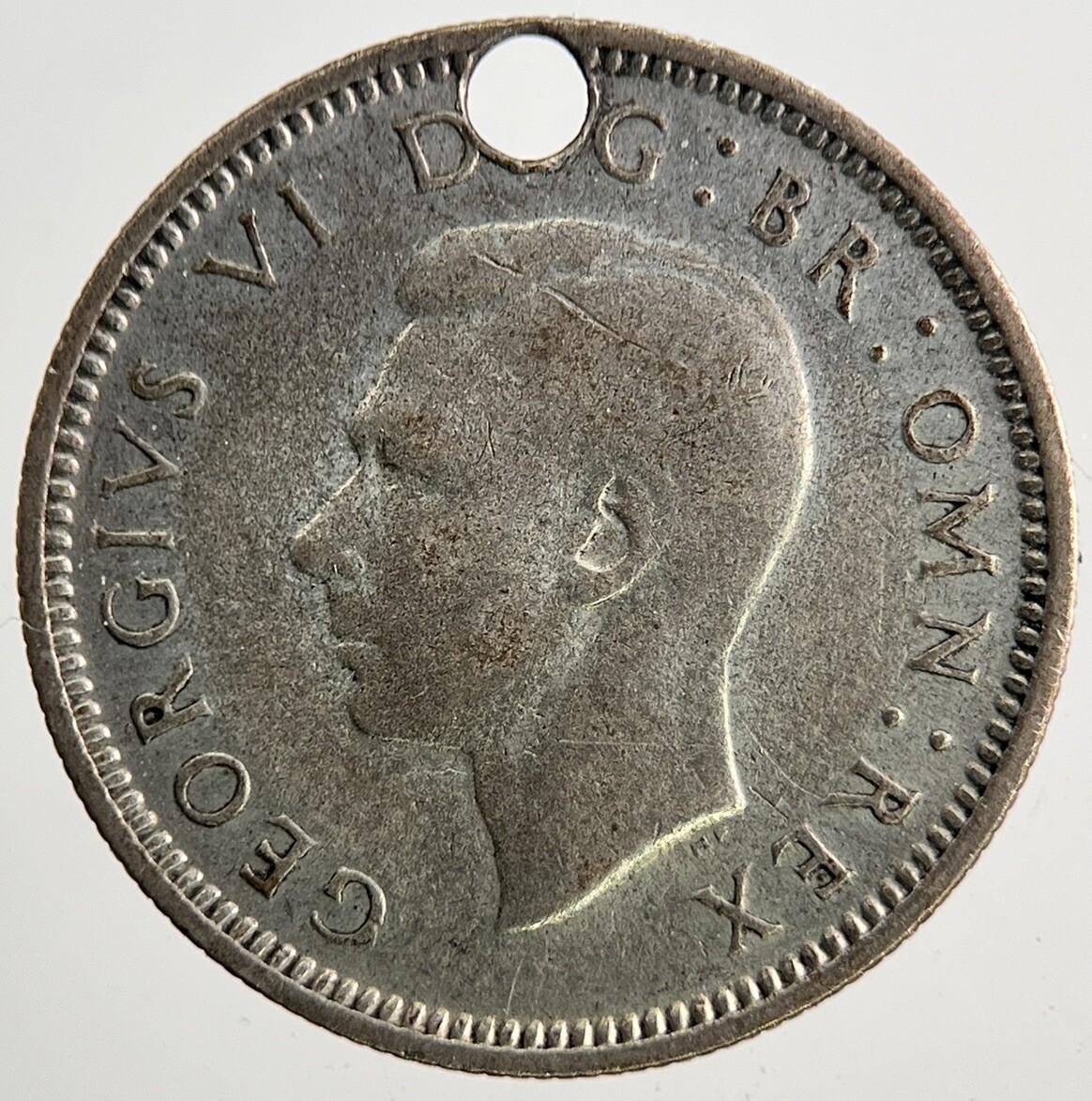 1941 George VI British Sixpence Silver Coin | Fine Collectable Grade | a9531