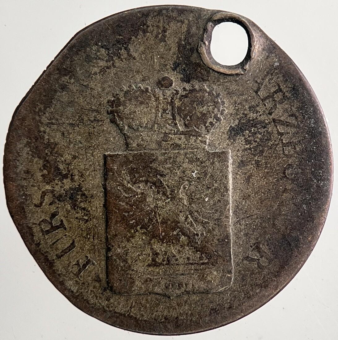 1840 Germany 3 Kreuzer Silver Coin | Collectable Grade | a9697