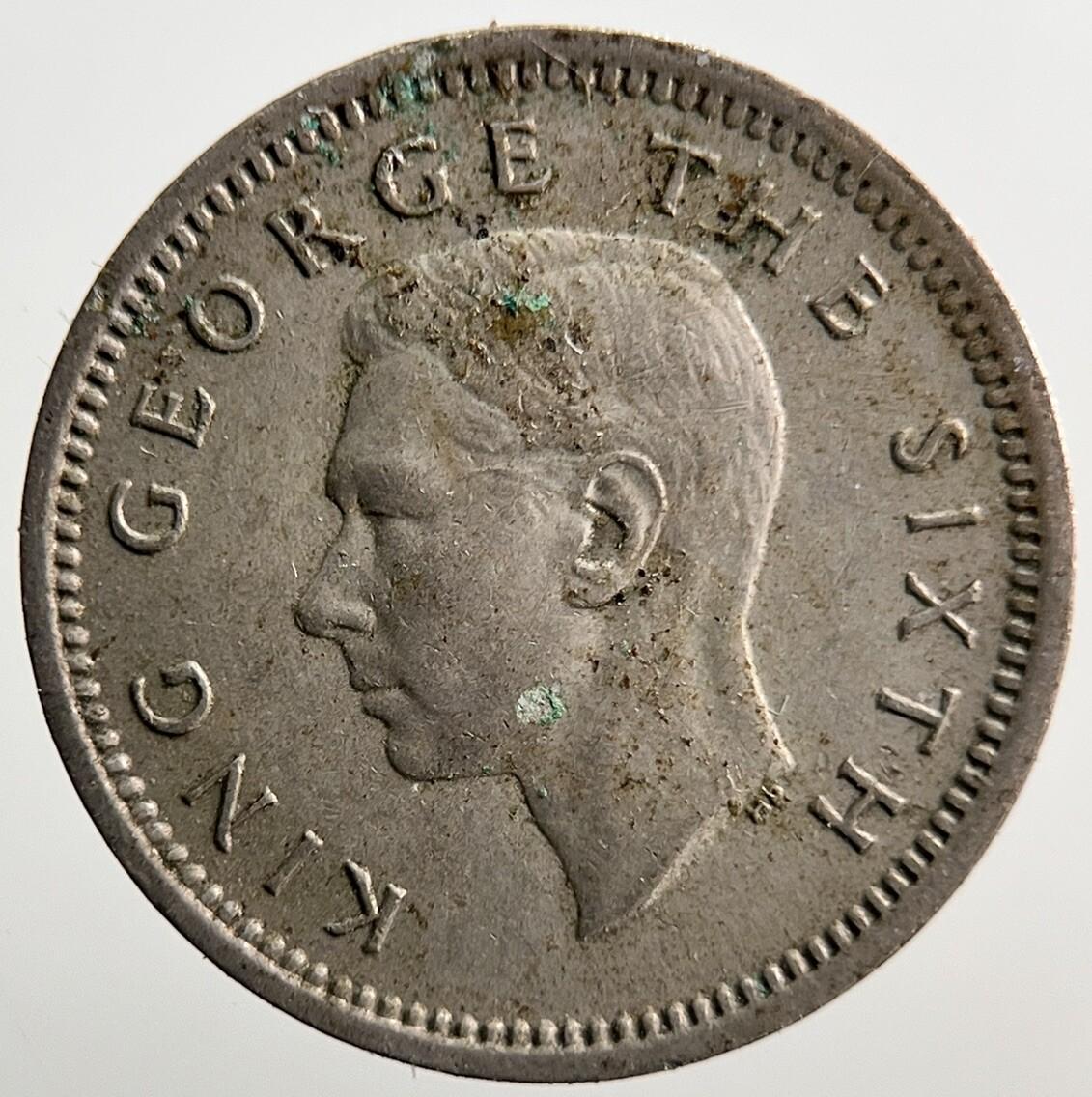 1948 New Zealand Threepence Coin | Fine Collectable Grade