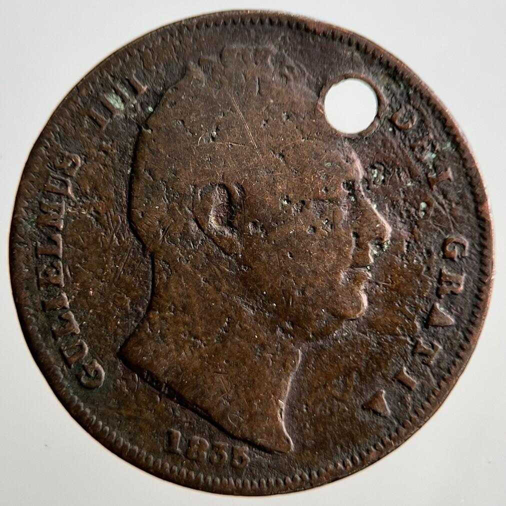 1835 William IV Farthing Coin | Collectable Grade