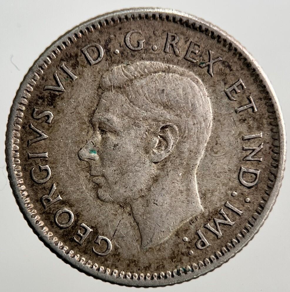 1946 Canada 10 Cents Silver Coin | Collectable Grade