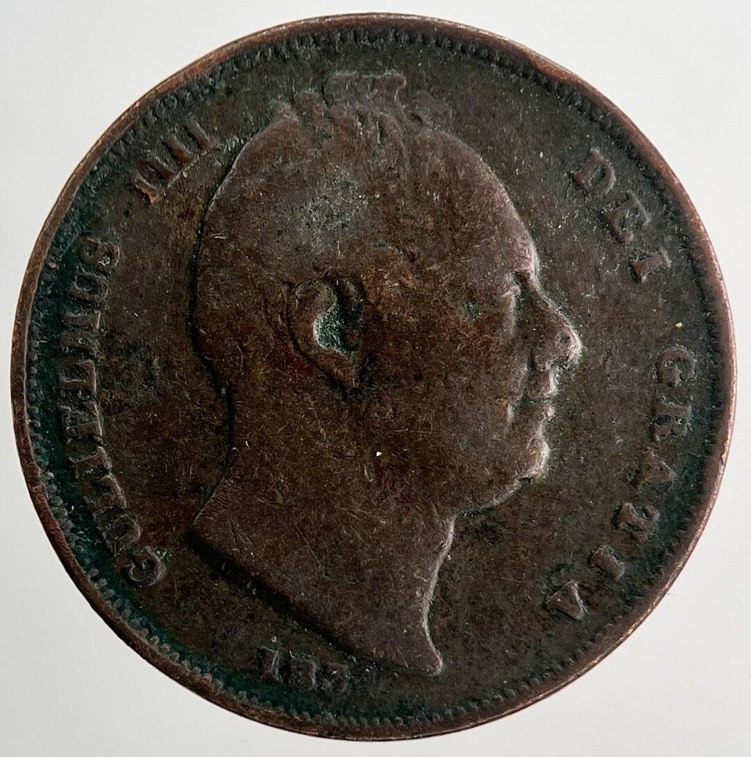 1835 William IV Farthing | Fine Collectable Grade | a9725