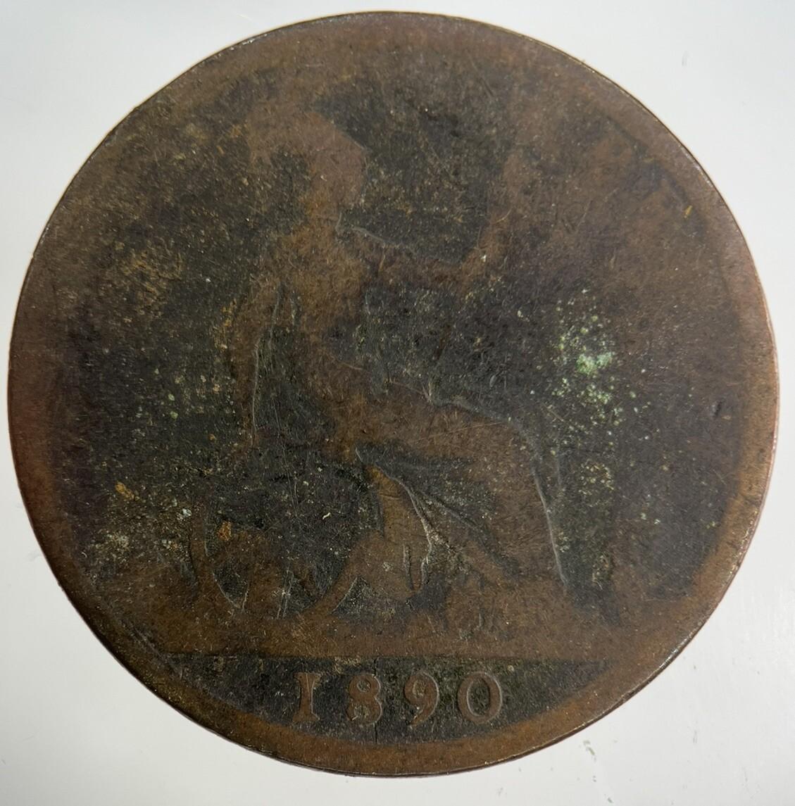 1880 Victoria One Penny Coin | Collectable Grade