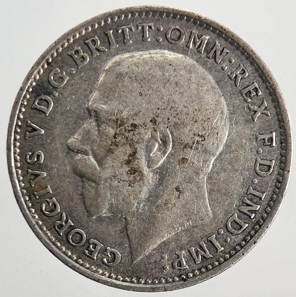1920 George V Threepence Silver Coin | Fine Collectable Grade | a9769
