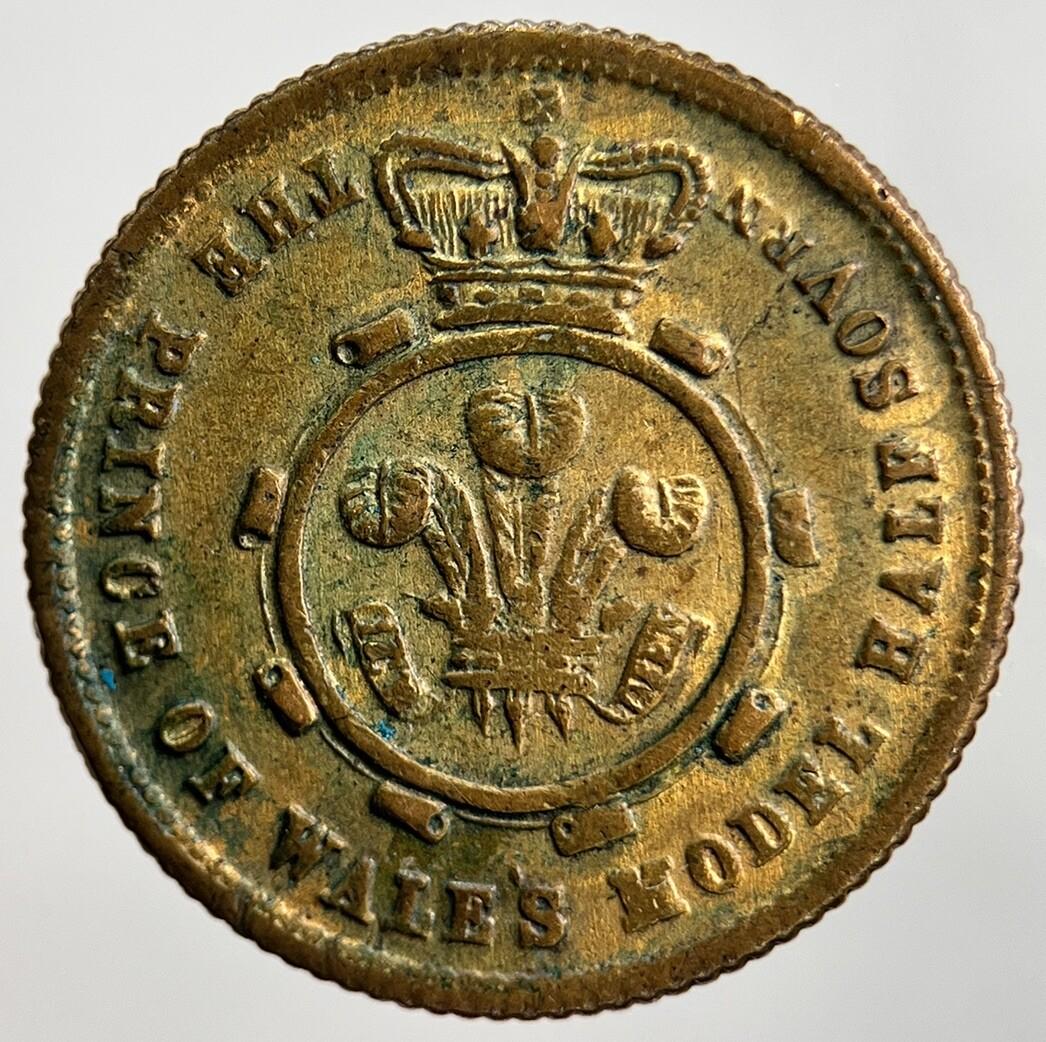 19th Century Victoria Prince Wales Gaming Coin Token | Collectable Grade | a2243
