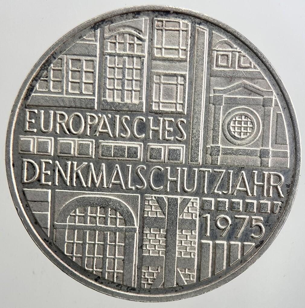 1975 Germany 5 Mark Silver Coin | Very High Grade | a5392