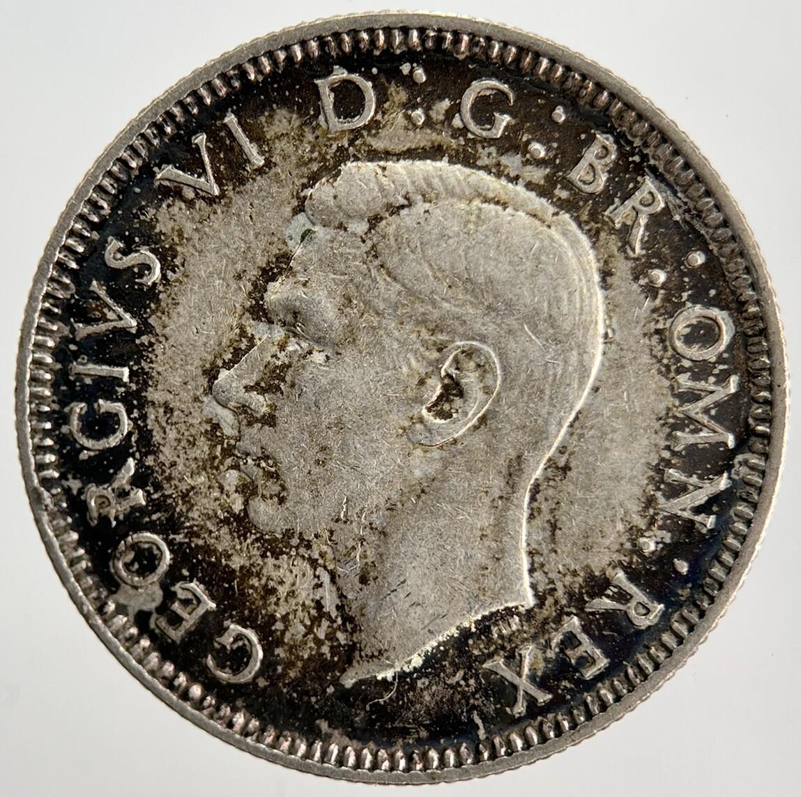 1940 George VI Shilling Silver Coin | Very High Grade | a2217