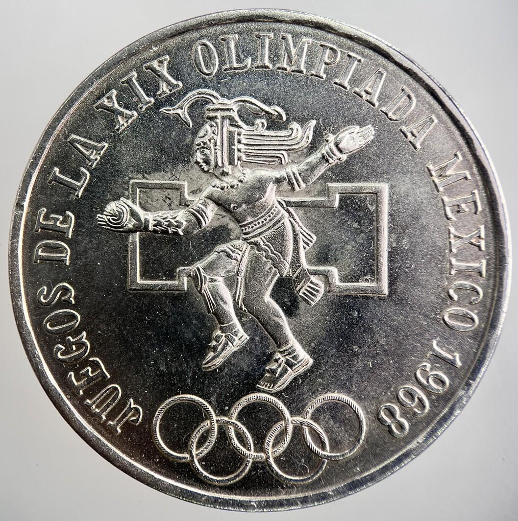 1968 Mexico 25 Pesos Silver Coin | Very High Grade | a3609