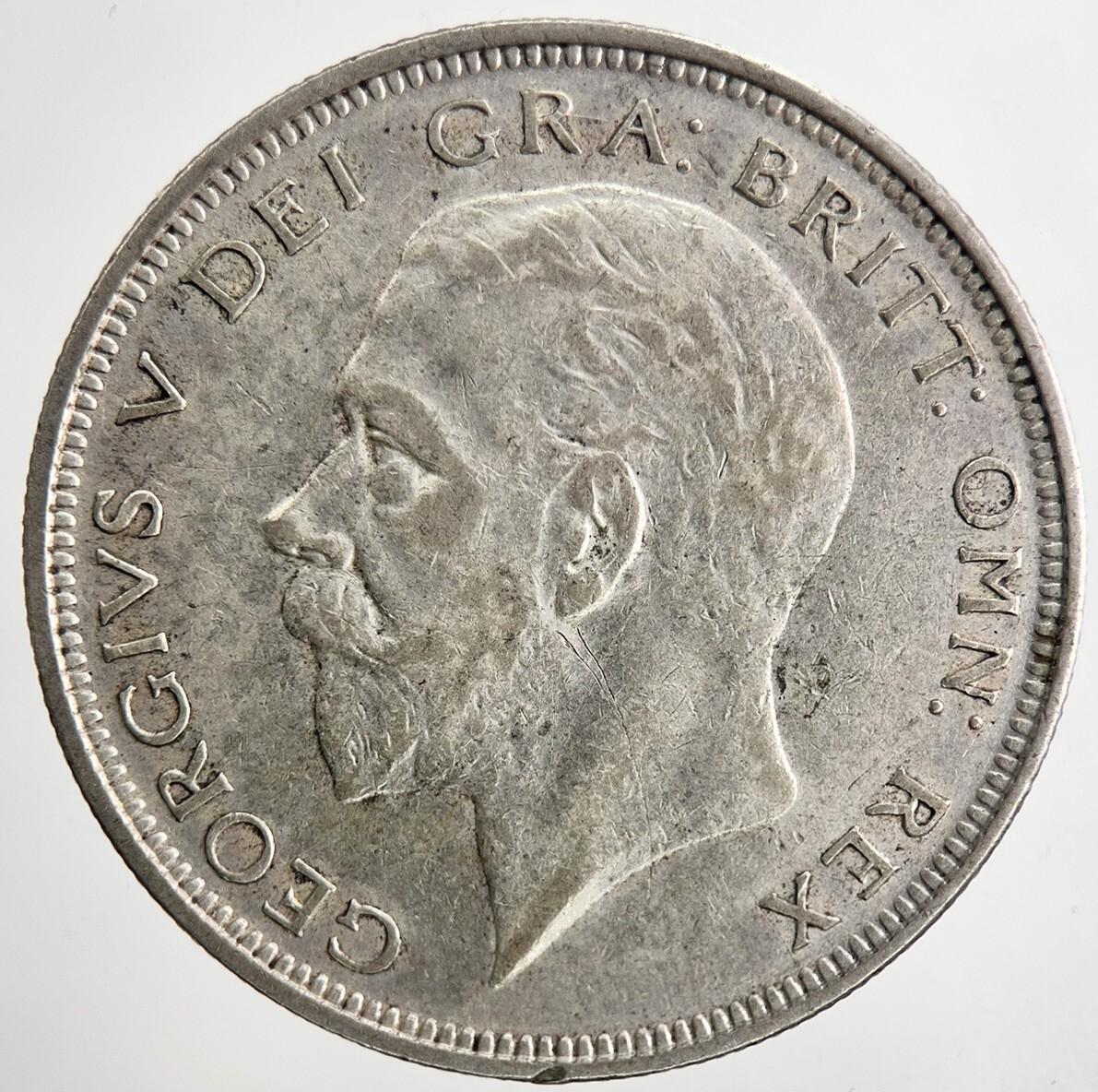 1927 George V Half-Crown Silver Coin | Very High Grade | a6425