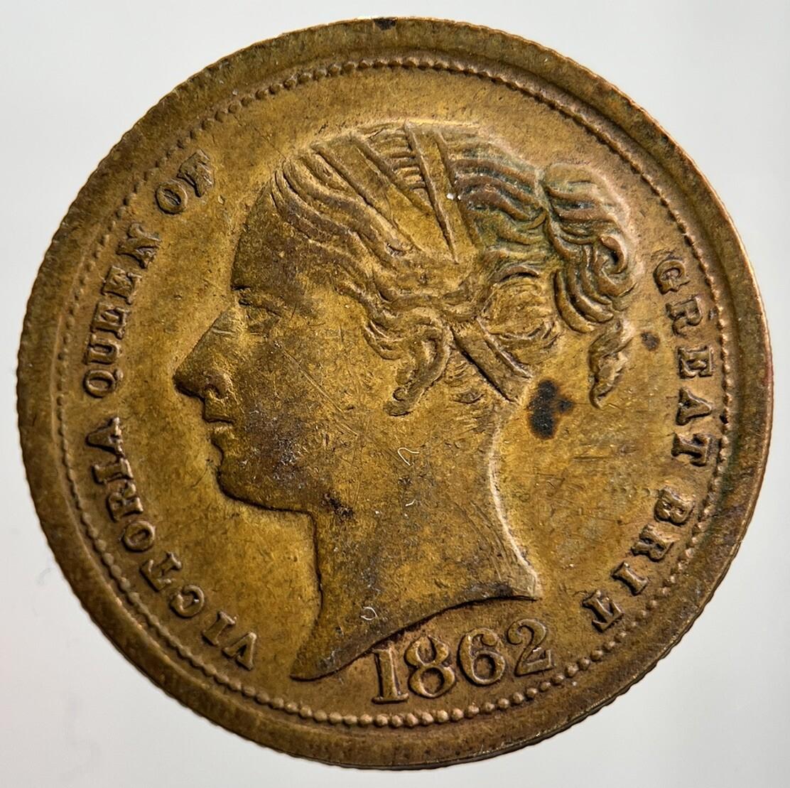 19th Century Victoria To Hanover Coin Gaming Token | Fine Collectable Grade