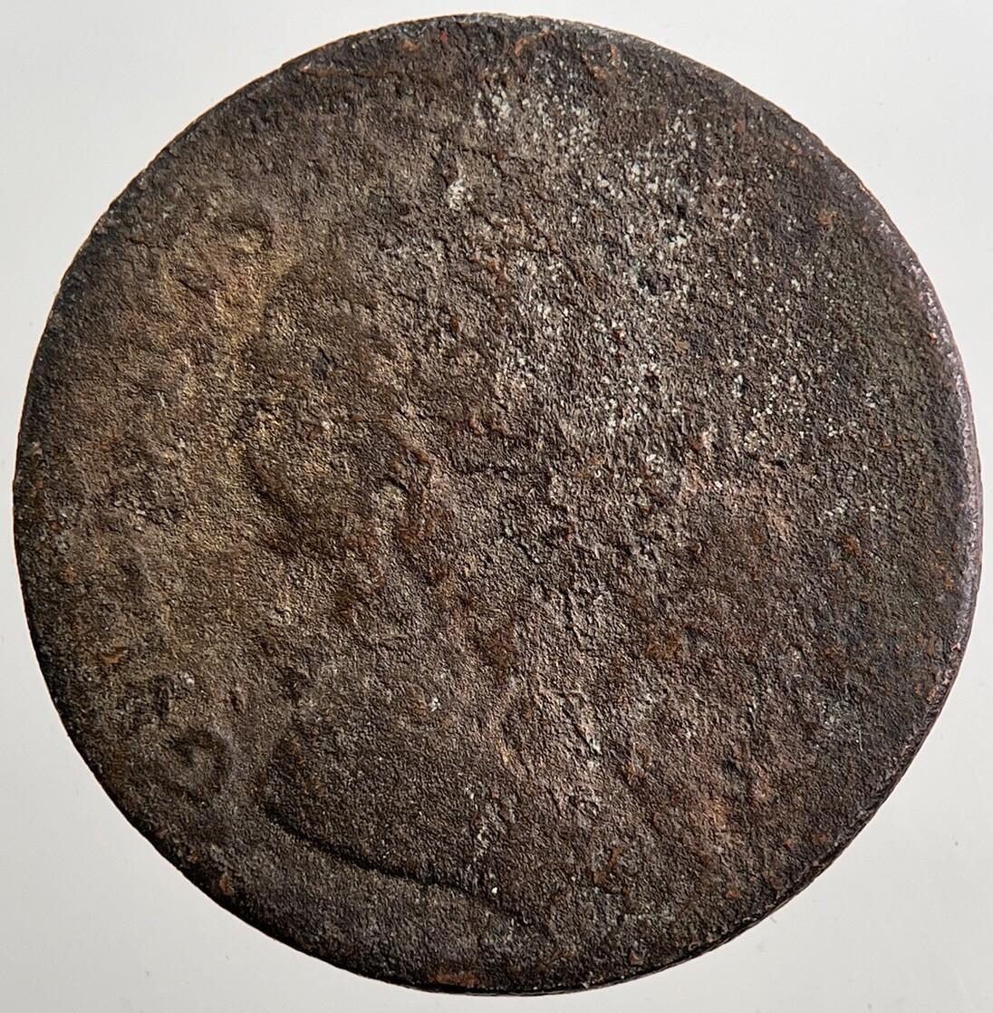 1696 William III And Mary Farthing Coin | Collectable Grade | a5073