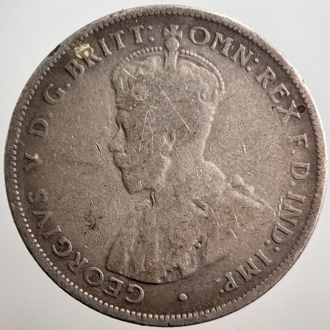 1922 Australia Florin Two Shillings Silver Coin | Collectable Grade | a2951