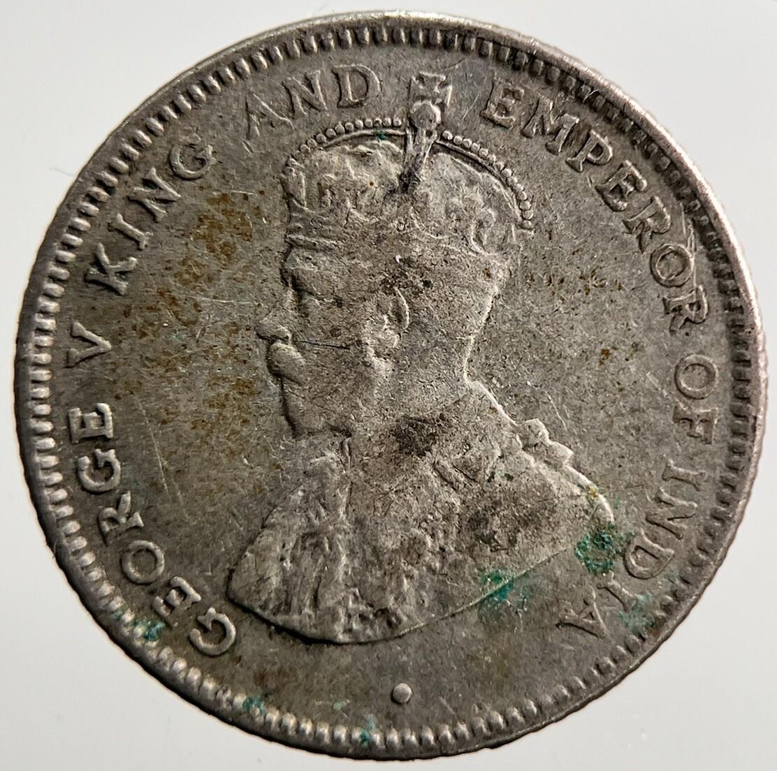 1920 Ceylon 25 Cents Silver Coin | Collectable Grade | a3678