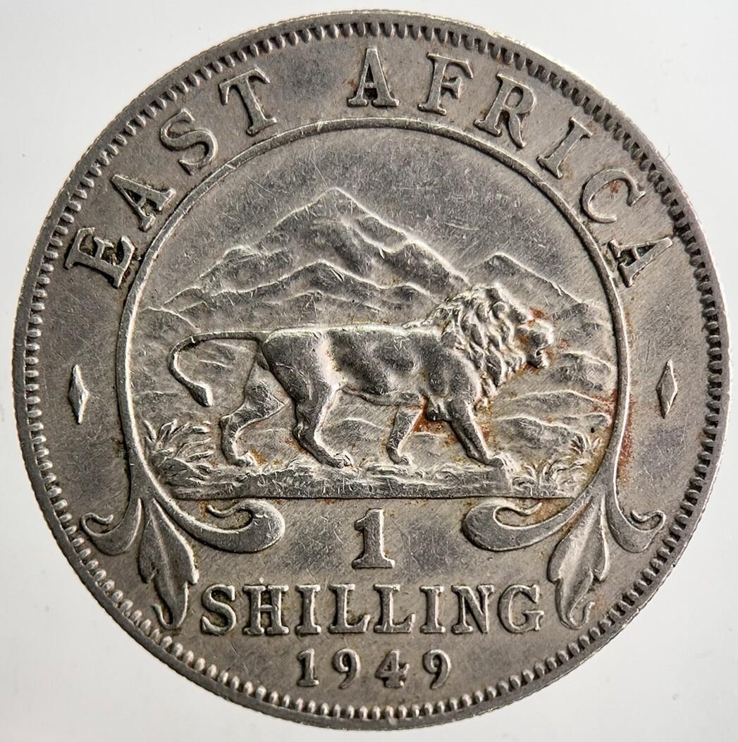 1949 East Africa One 1 Shilling Coin | Very High Grade | a5497