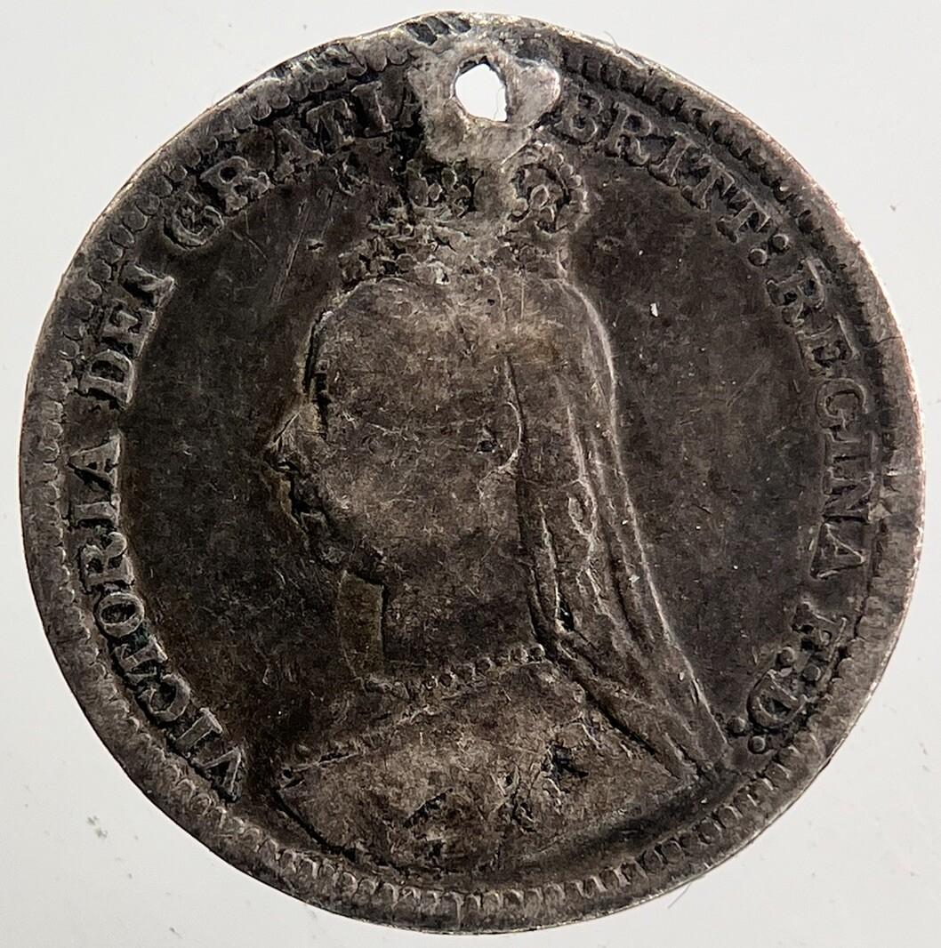 1890 Victoria Threepence Silver Coin | Collectable Grade | a5426