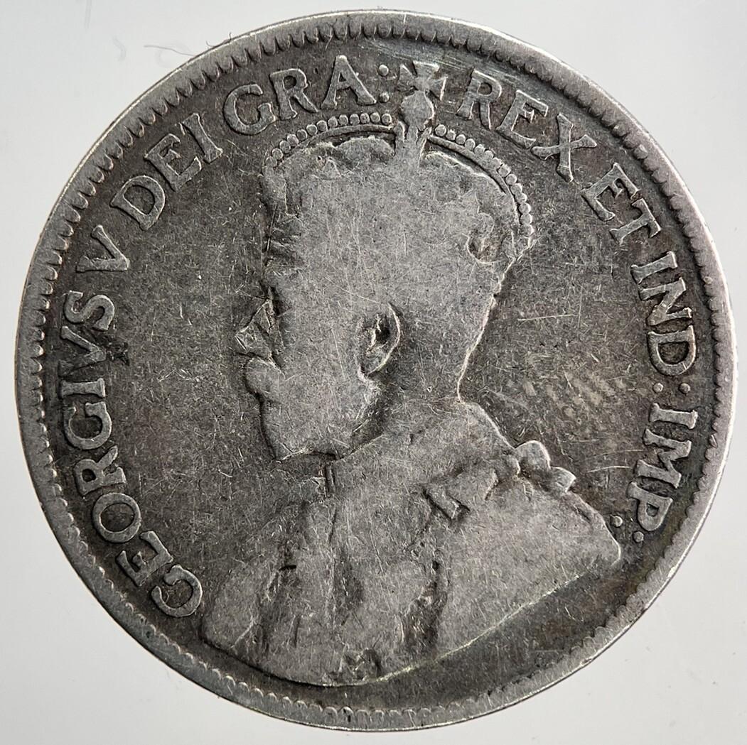1919 Canada 25 Cents Silver Coin | Collectable Grade | a6396